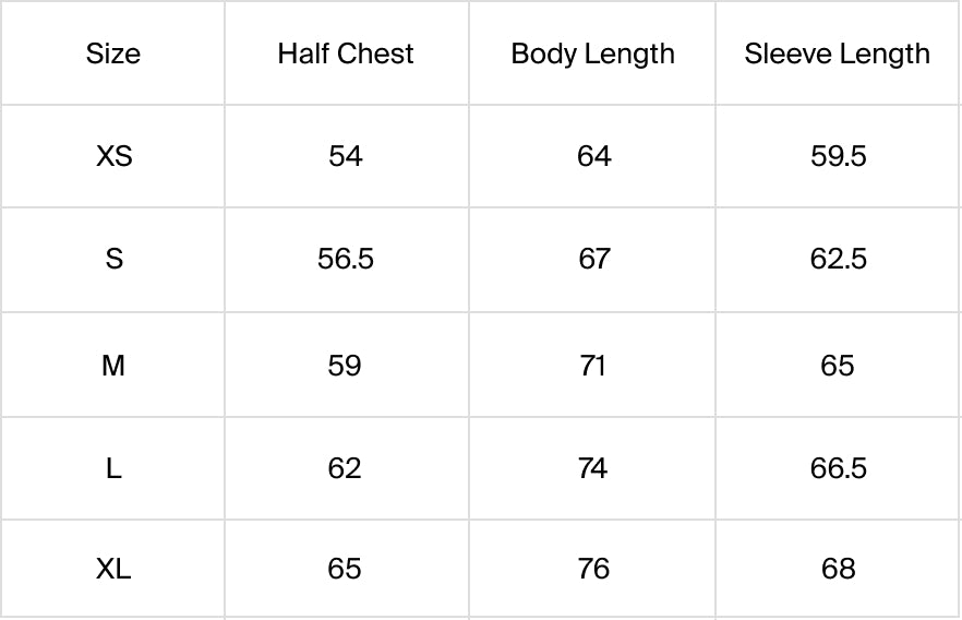 Size Guide