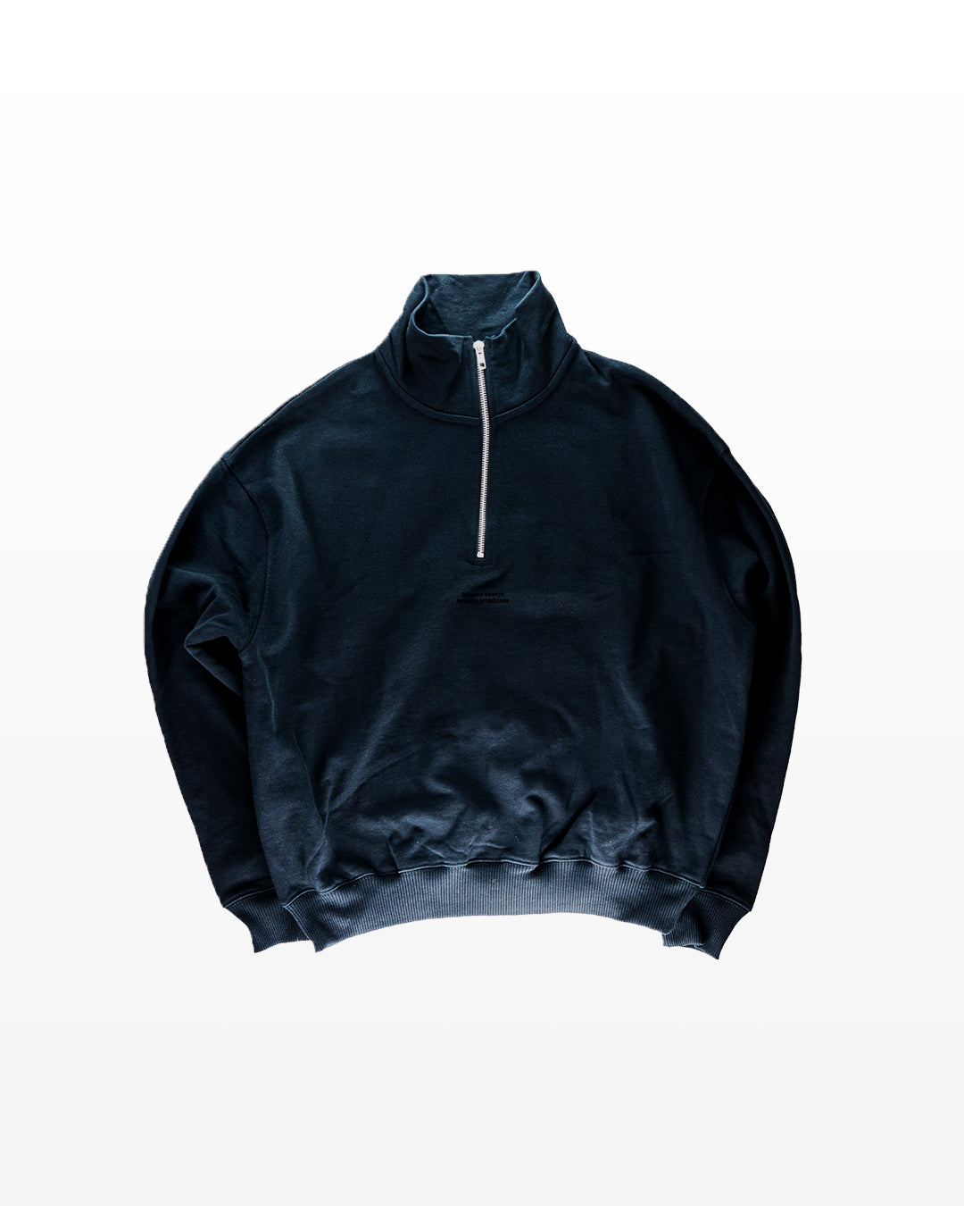 Studios Heavy Halfzip - Black