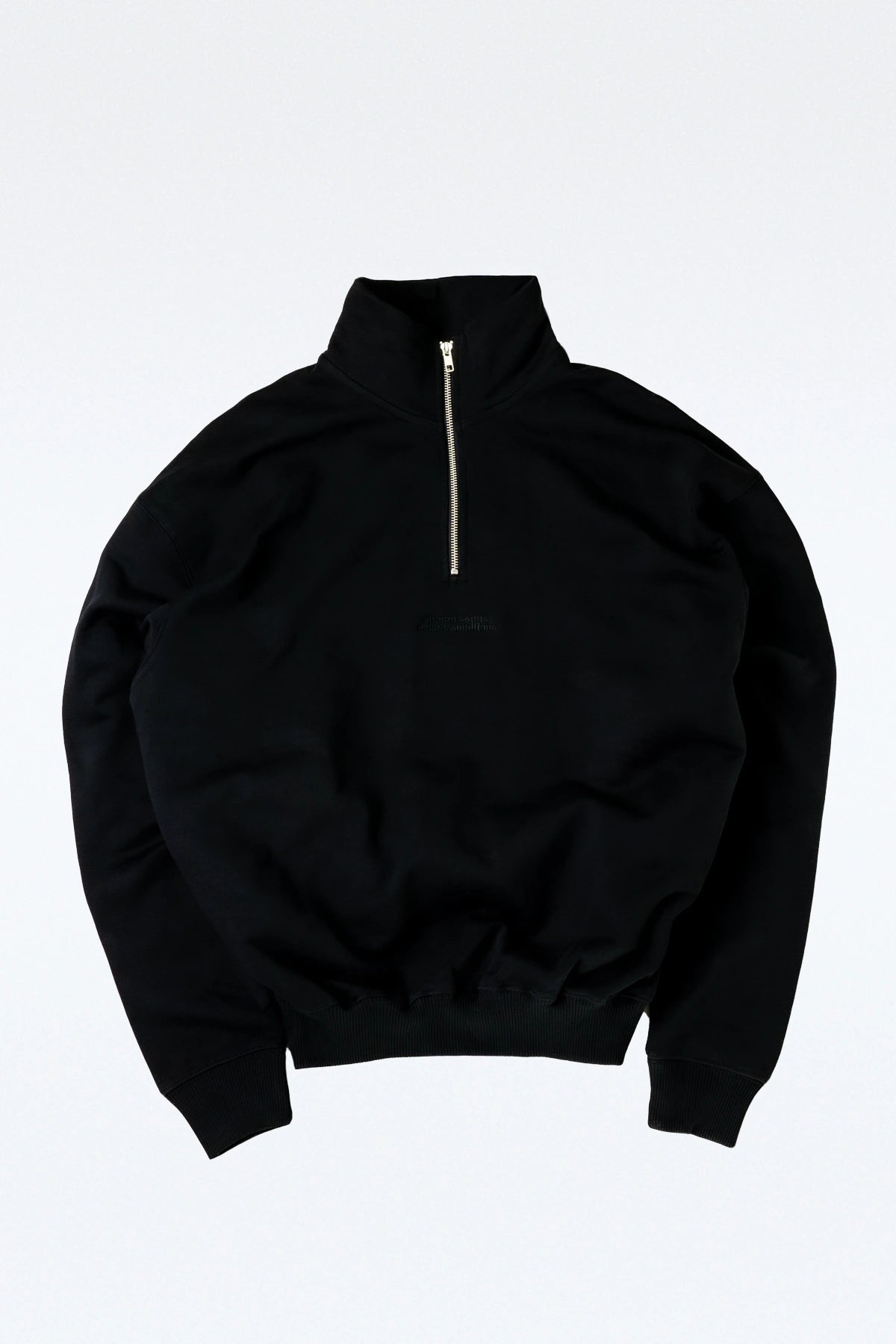 Studios Heavy Halfzip - Negro