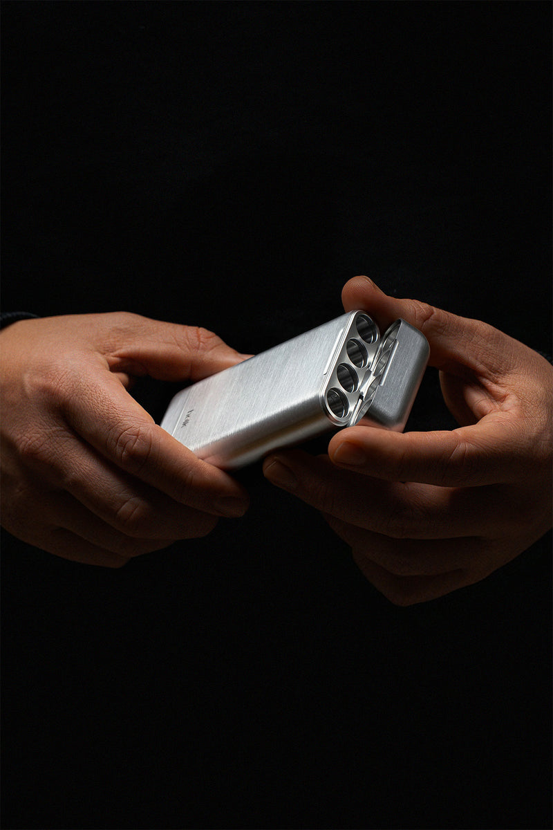 Carry Case - Silver Brushed