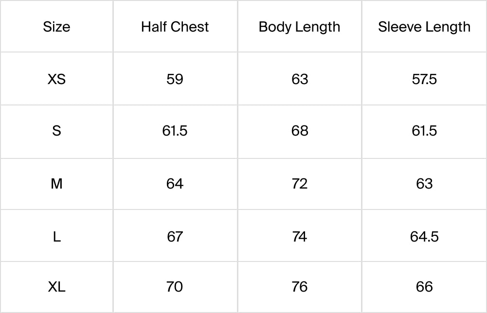 Size Guide