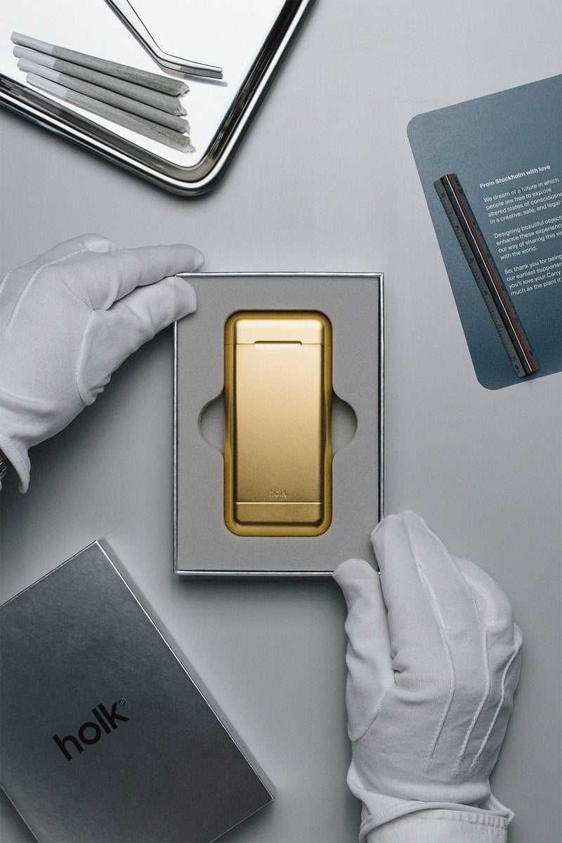 Carry Case - Gold Satin