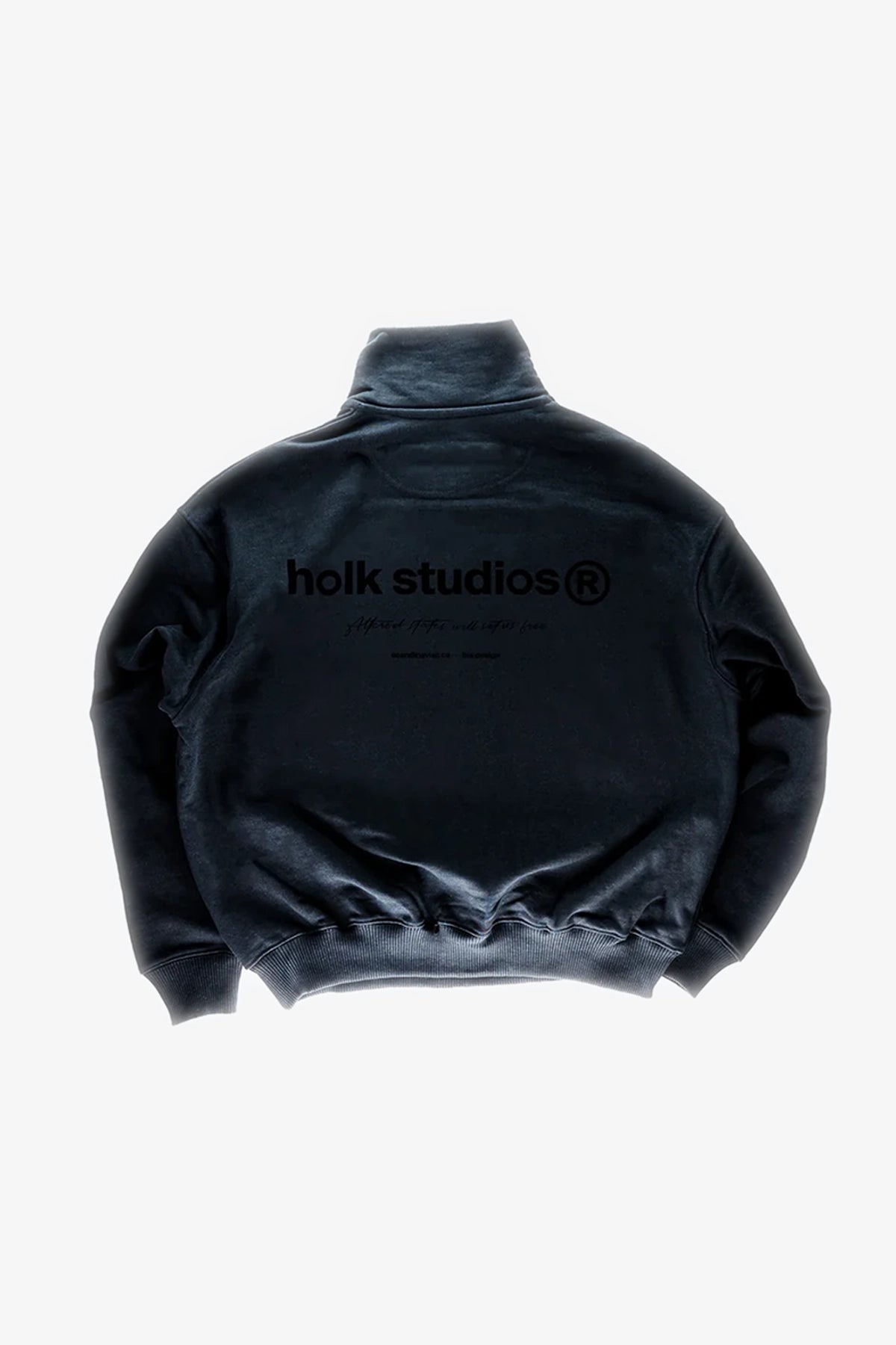 Heavy Halfzip - Black