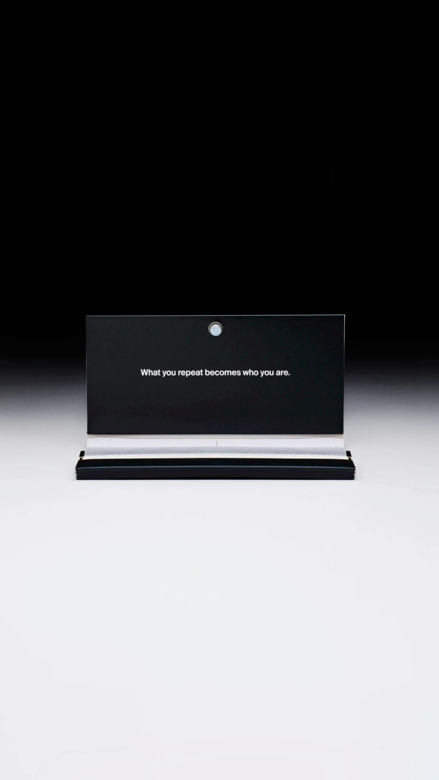 5P Papers Black, inside message