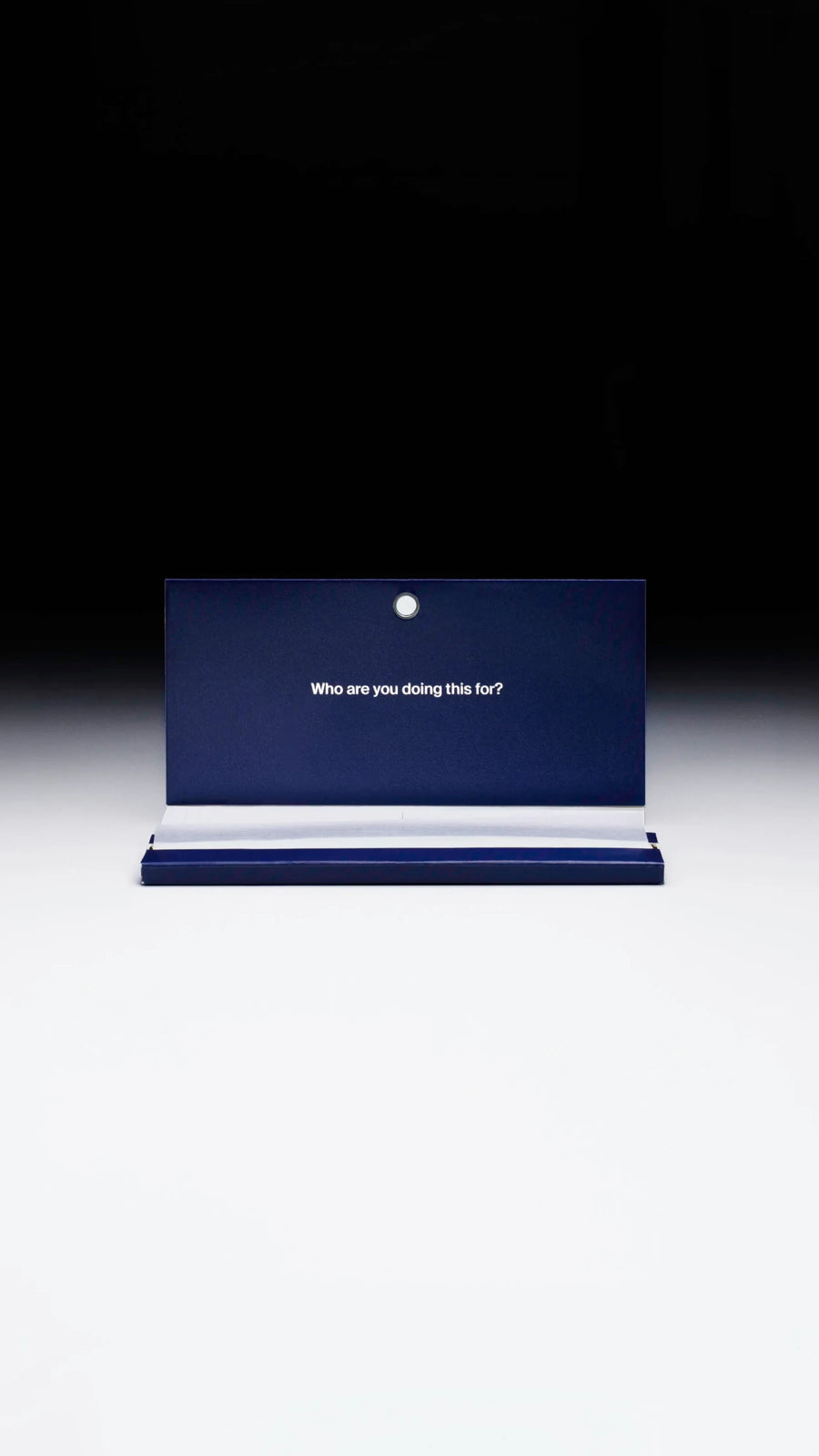 5P Papers Blue, inside message
