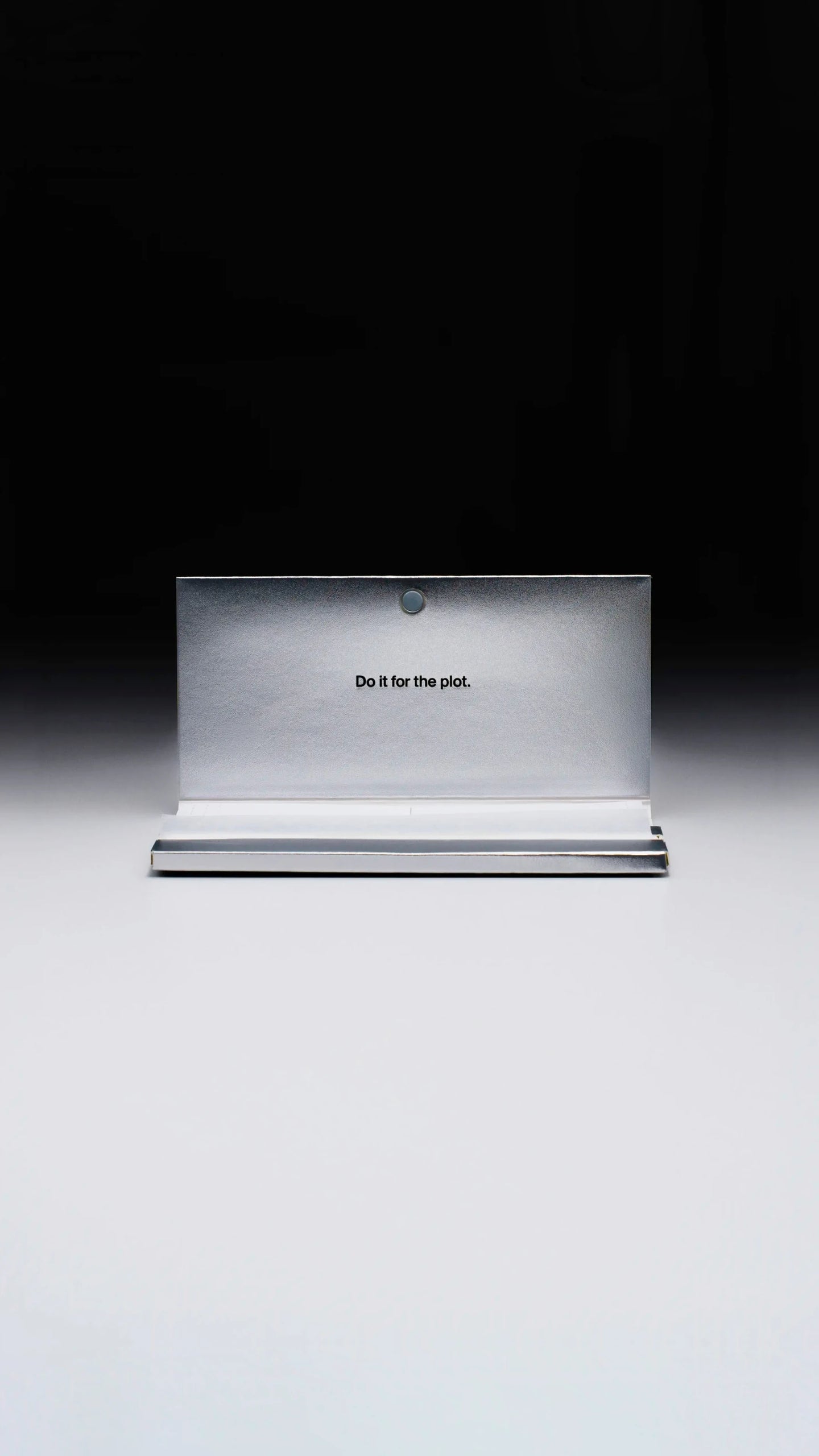 5P Papers Metallic Black, inside message
