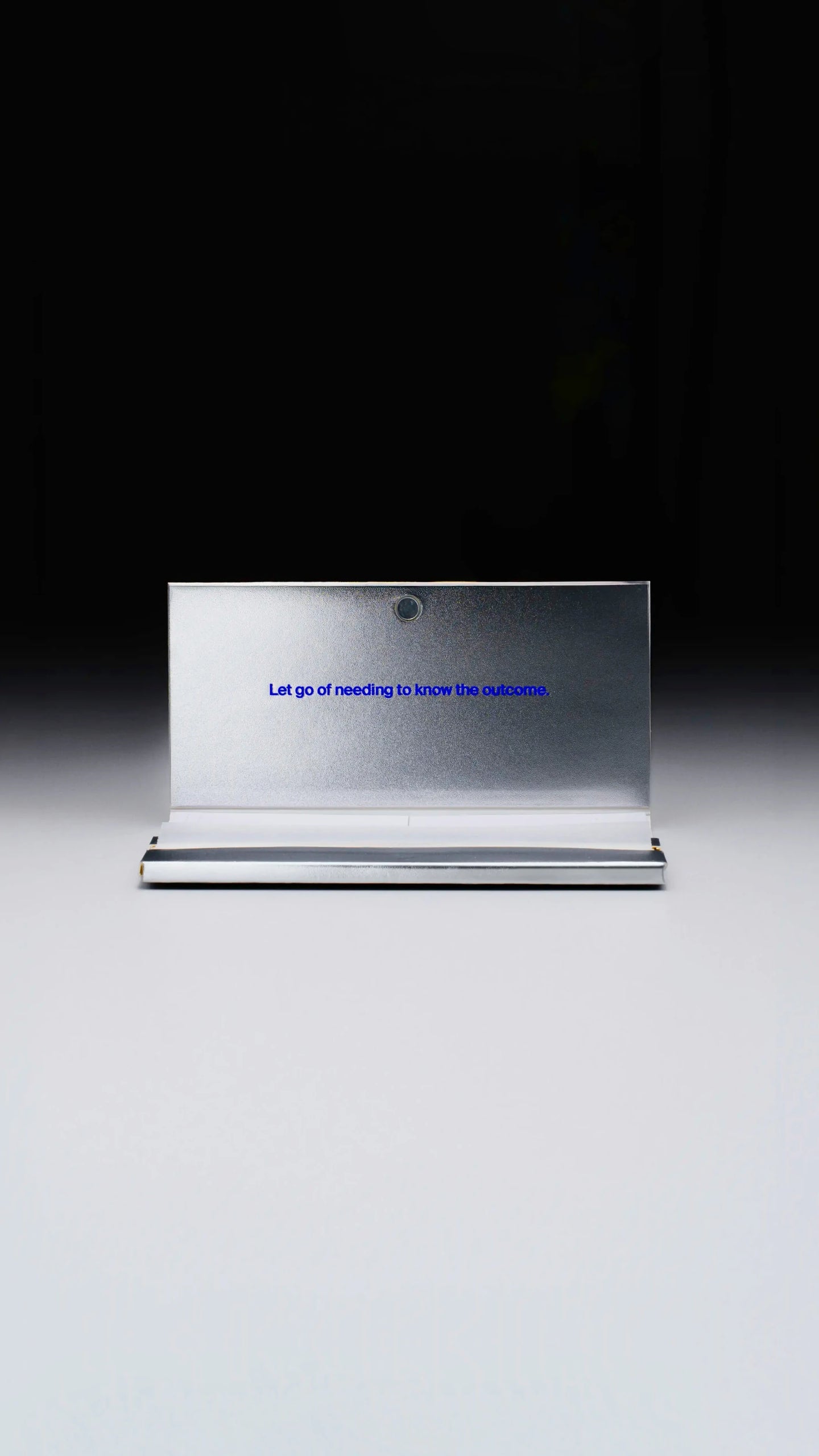 5P Papers Metallic Blue, inside message