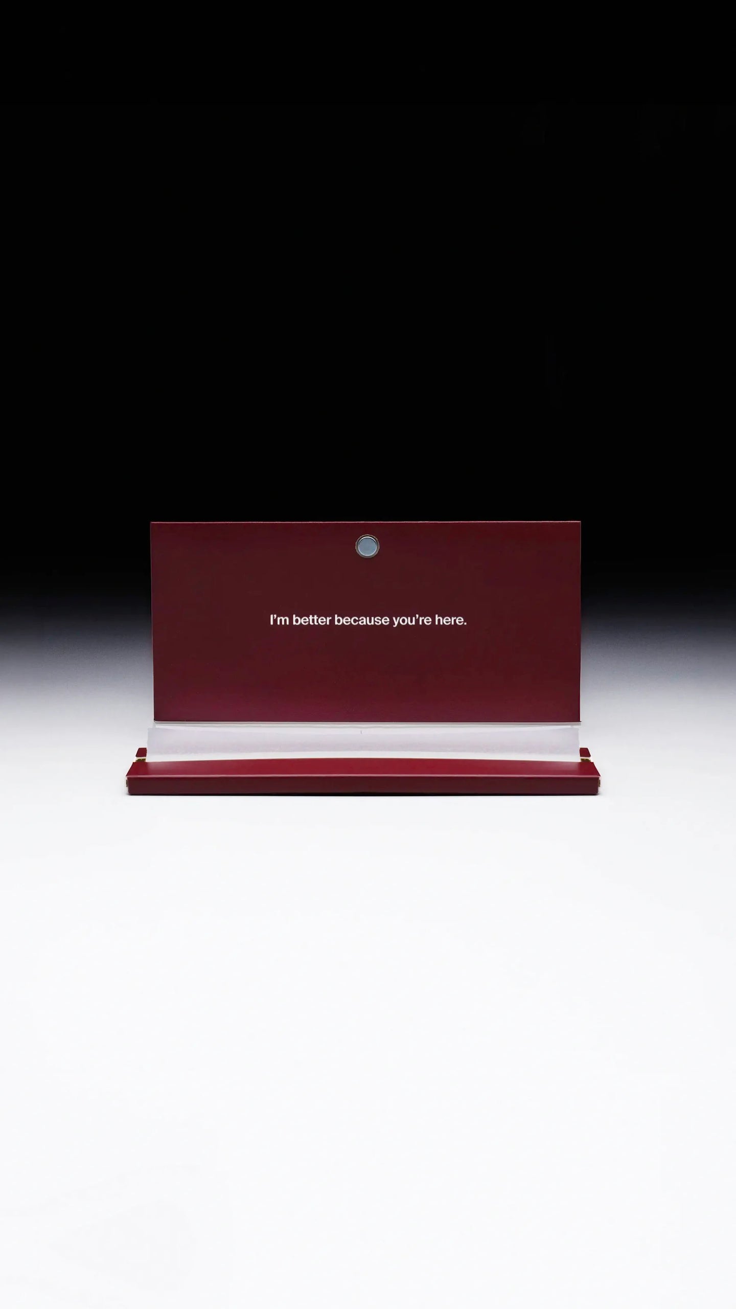 5P Papers Red, inside message