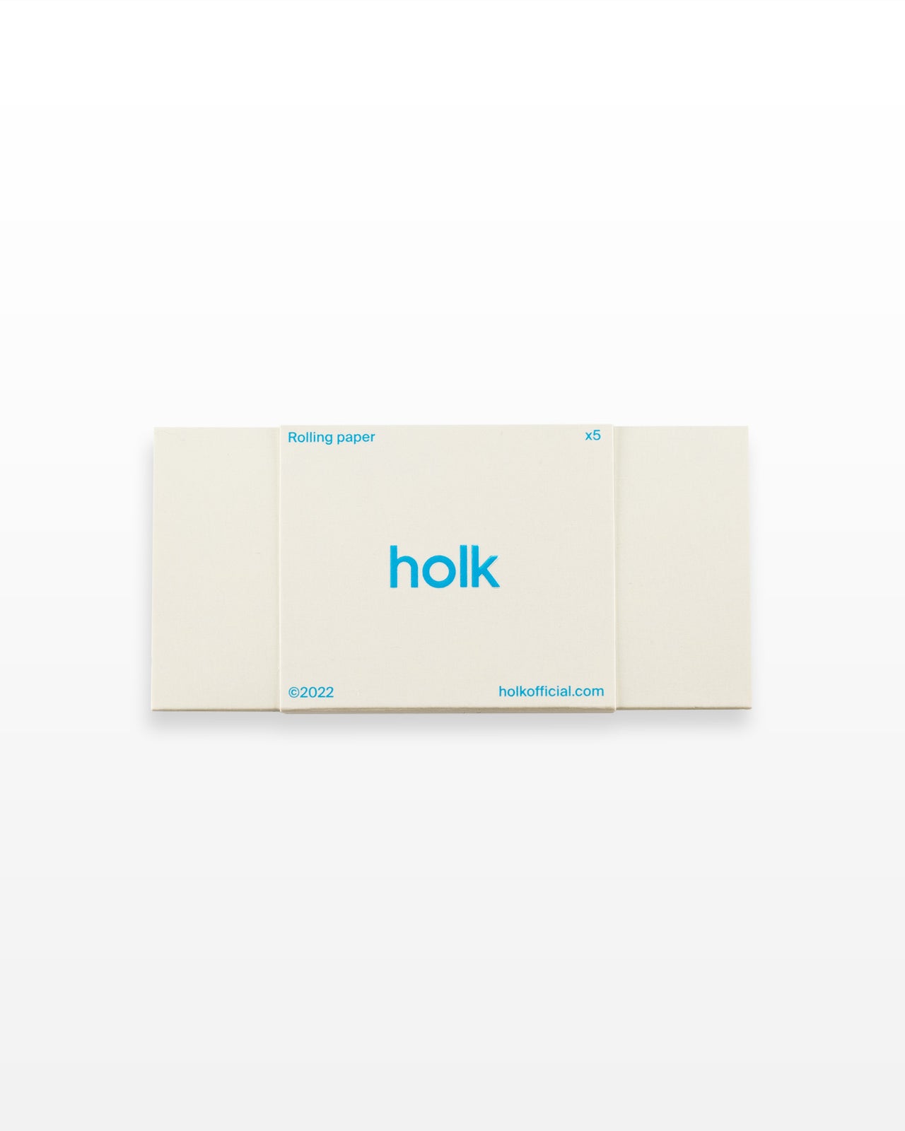 Set of five white holk papers