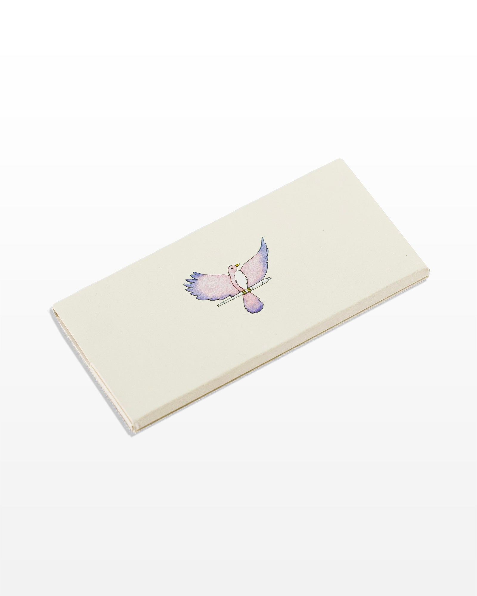 White holk papers with signature bird